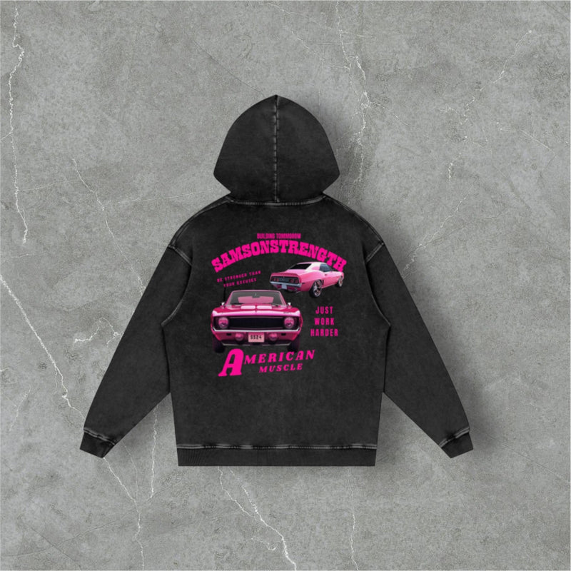 AMERICAN MUSCLE CAR HOODIE