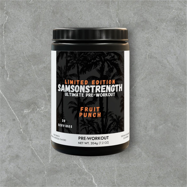 SAMSONSTRENGTH ULTIMATE PRE-WORKOUT FRUIT PUNCH