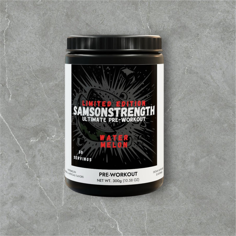 SAMSONSTRENGTH ULTIMATE PRE-WORKOUT WATERMELON