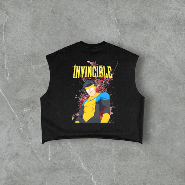 invincible bezerker drop tank top