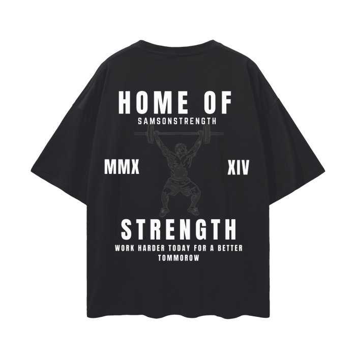 HOME OF STRENGTH OVERSIZED TEE